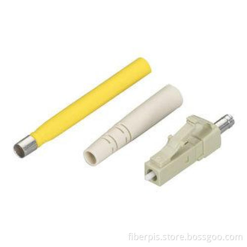 CATV Simplex Multimode LC optical fiber connector Beige Hou